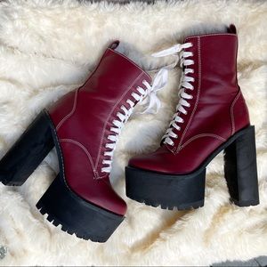 Dolls Kill Current Mood Brick Low Nancy Boots